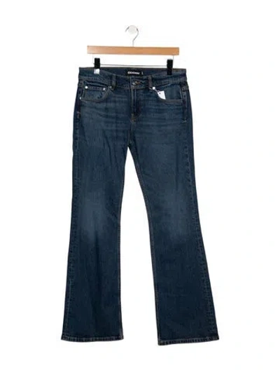 Pre-owned Eb Denim Mid-rise Wide Leg Jeans W/ Tags In Blue