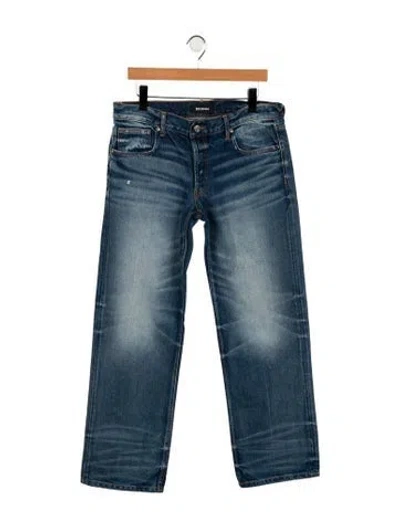 Pre-owned Eb Denim Mid-rise Wide Leg Jeans W/ Tags In Blue