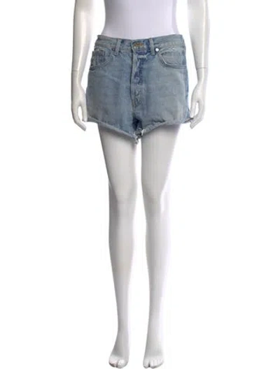 Pre-owned Eb Denim Mini Shorts In Blue