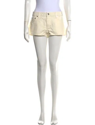 Pre-owned Eb Denim Mini Shorts W/ Tags In Blue/silver
