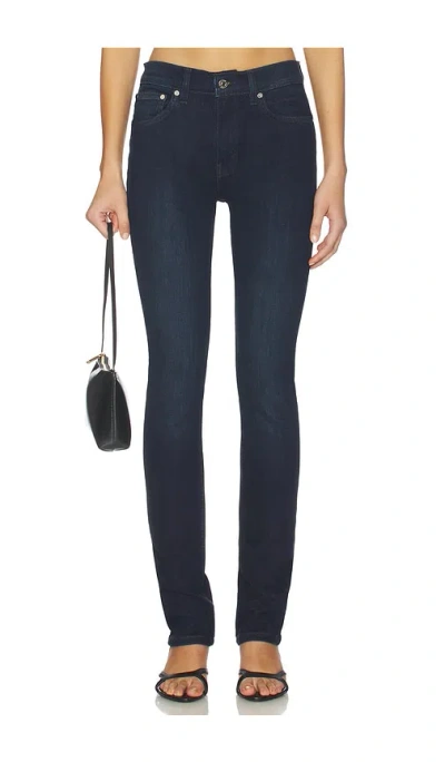 Eb Denim Moss Mid Rise Skinny In Black