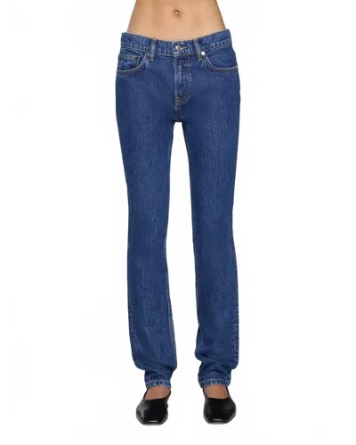 Eb Denim Moss Mid Rise Skinny Jeans In Lenox In Blue