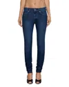 Eb Denim Moss Mid Rise Skinny Jeans In Nightfall In Blue