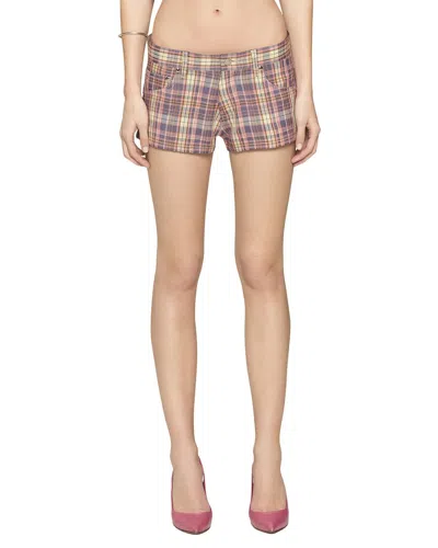 Eb Denim Portman Low Rise Short In Transparent