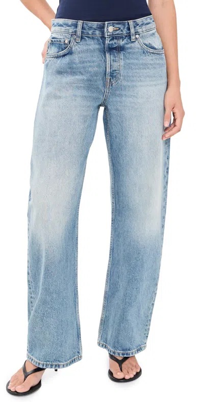 Eb Denim Shifter Bowed Jeans Luca In Blue