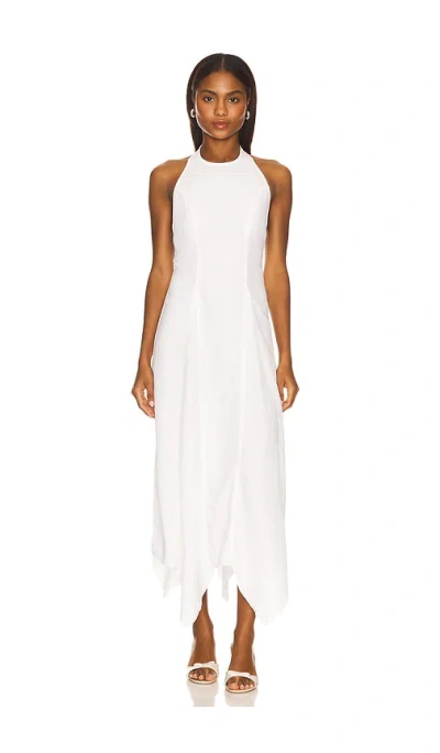 Eb Denim Stella Dress In White