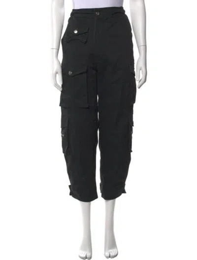 Pre-owned Eb Denim Straight Leg Pants In Black