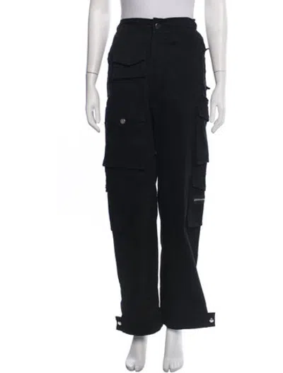 Pre-owned Eb Denim Straight Leg Pants In Black