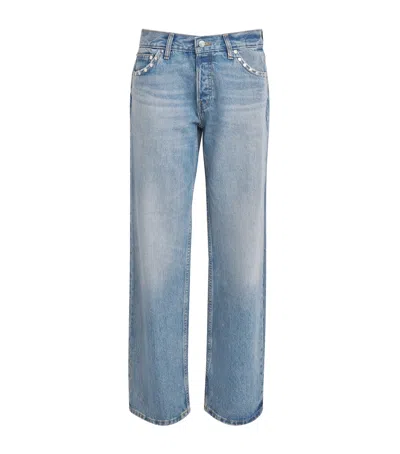 Eb Denim Stud-detail Wide-leg Luca Jeans