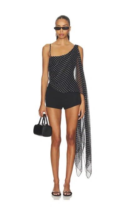 Eb Denim Tess Layered Top In Multi