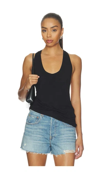 Eb Denim Valley Racer Tank In Black