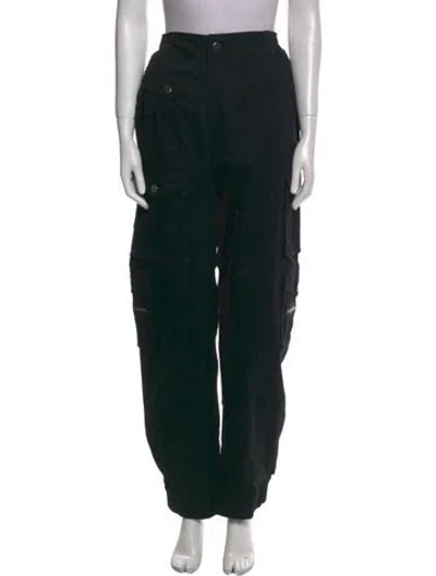 Pre-owned Eb Denim Wide Leg Pants In Black