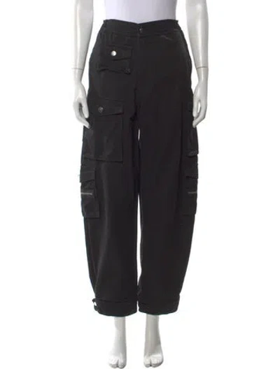 Pre-owned Eb Denim Wide Leg Pants In Black