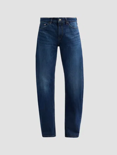 Eb Denim Women's A Love Letter To Los Angeles Alida Loose Bowed Jeans In Blue