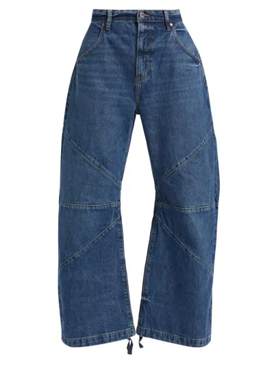 Eb Denim Women's Freddy Denim Cropped Barrel Jeans