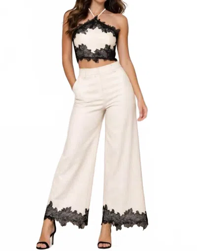 Eb Luxe June Set In White In Neutral