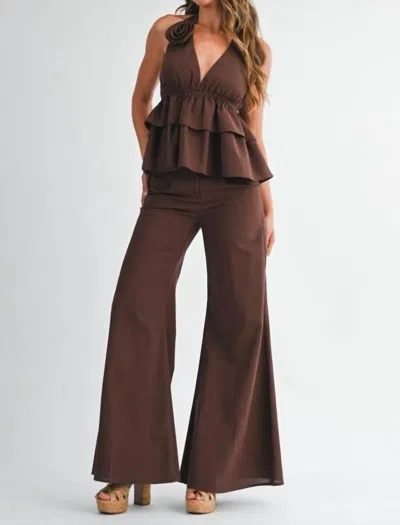 Eb Luxe Kiara Set In Brown