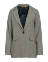 Ebarrito Woman Blazer Black Size Onesize Polyester, Viscose, Elastane In Black