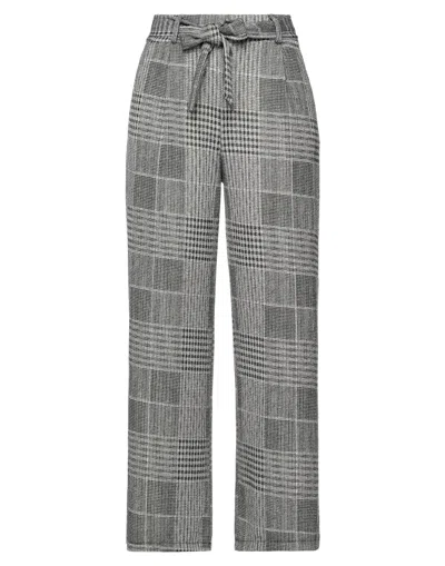 EBARRITO EBARRITO WOMAN PANTS GREY SIZE ONESIZE VISCOSE, POLYESTER