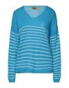 Ebarrito Sweaters In Blue