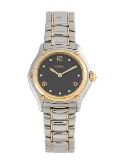 Pre-owned Ebel 1911 Watch, 26mm In Multicolor
