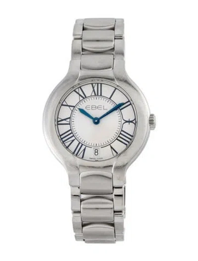 Pre-owned Ebel Beluga Grande Watch, 36mm In Multicolor