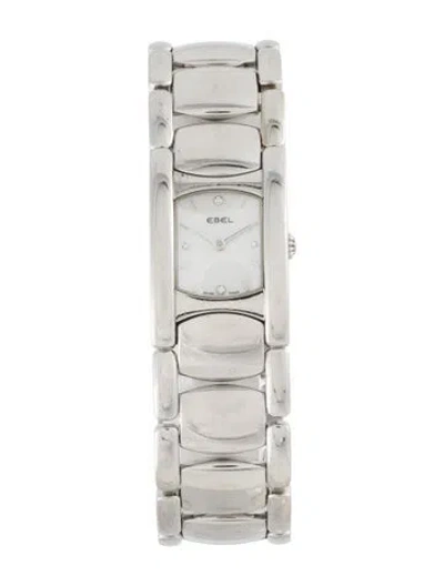 Pre-owned Ebel Beluga Watch, 19mm In Multicolor