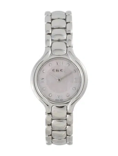 Pre-owned Ebel Beluga Watch, 24mm In Multicolor