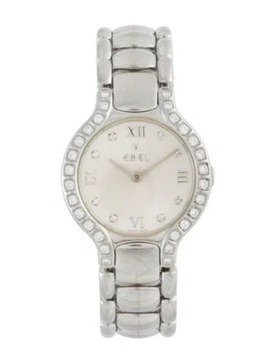 Pre-owned Ebel Beluga Watch, 27mm In Multi
