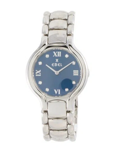 Pre-owned Ebel Beluga Watch, 27mm In Multi