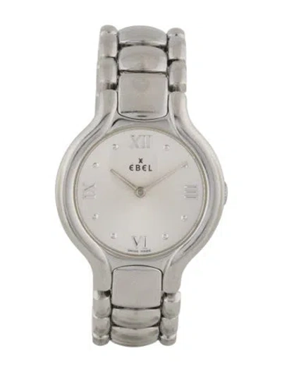 Pre-owned Ebel Beluga Watch, 27mm In Multicolor