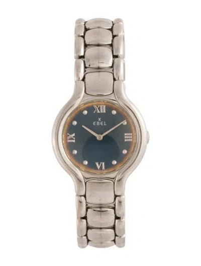 Pre-owned Ebel Beluga Watch, 27mm In Multicolor