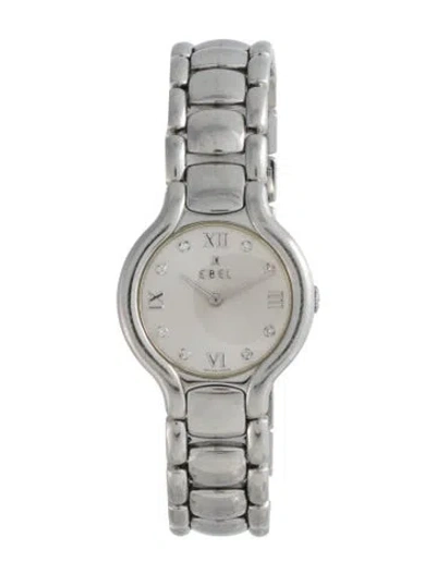 Pre-owned Ebel Beluga Watch, 27mm In Multicolor
