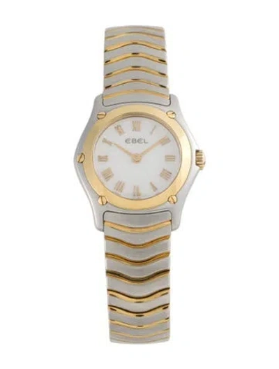 Pre-owned Ebel Classic Wave Watch, 24mm In Multi