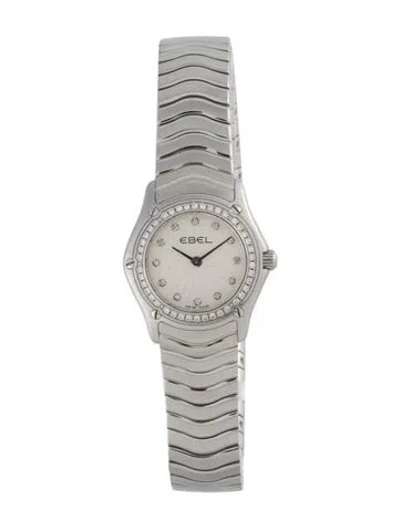 Pre-owned Ebel Classic Wave Watch, 24mm In Multi