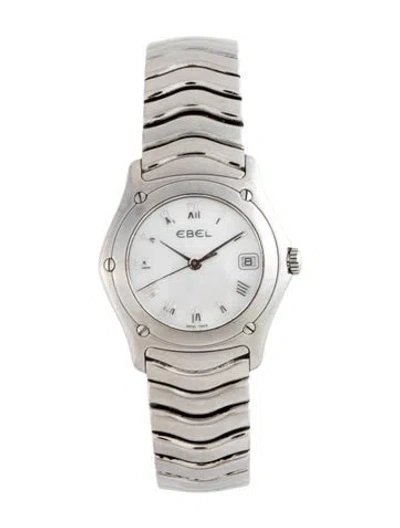 Pre-owned Ebel Classic Wave Watch, 28mm In Multicolor
