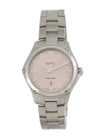 Pre-owned Ebel Discovery Watch, 33mm In Multicolor