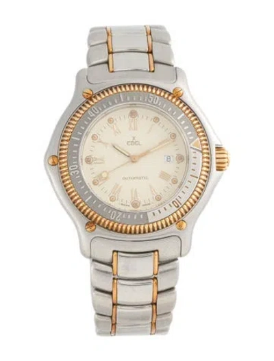 Pre-owned Ebel Discovery Watch, 38mm In Multicolor