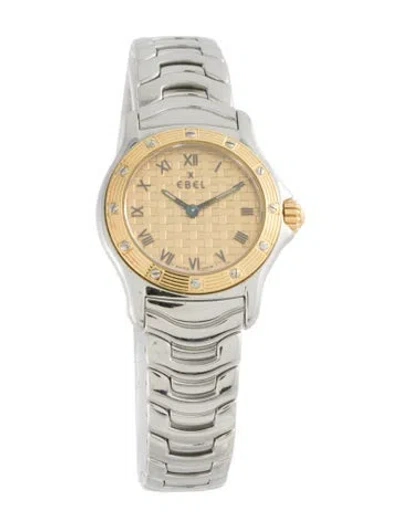 Pre-owned Ebel Dress Wave Watch, 25mm In Multi