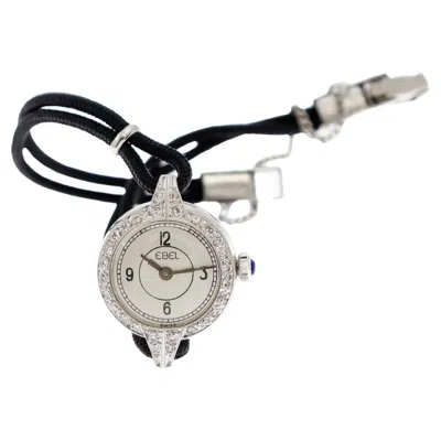 Pre-owned Ebel Ladies Platinum Art Deco Dress Style Watch From 1930s Handmade High Grade In Multi