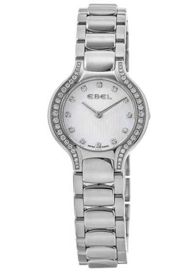 Ebel New Beluga Women's Watch 1215868 In Silver
