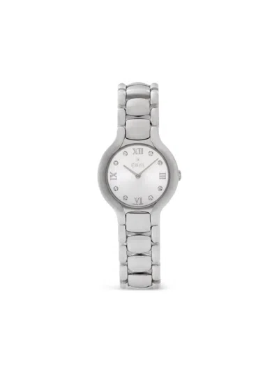 Pre-owned Ebel  Beluga 14mm In Silver
