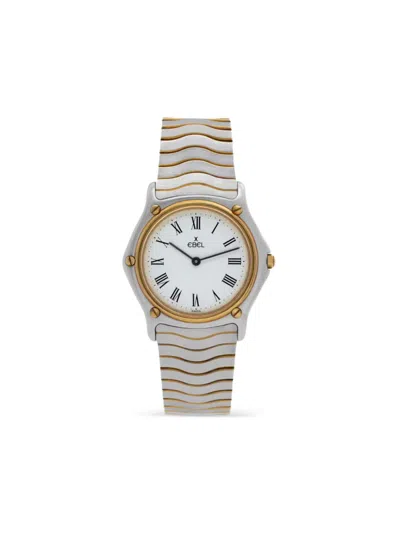 Pre-owned Ebel  Classic Wave 17mm In Silver
