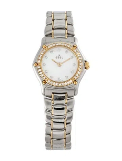 Pre-owned Ebel Sport Classic Watch, 23mm In Multicolor