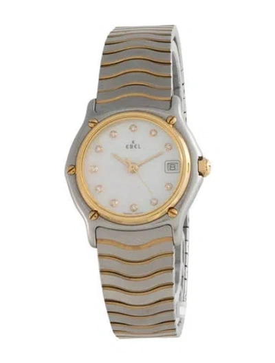 Pre-owned Ebel Sport Classic Watch, 26mm In Multicolor