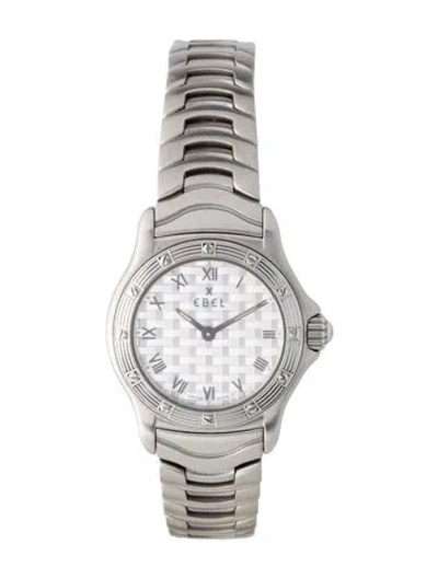 Pre-owned Ebel Sport Wave, 25mm In Multi