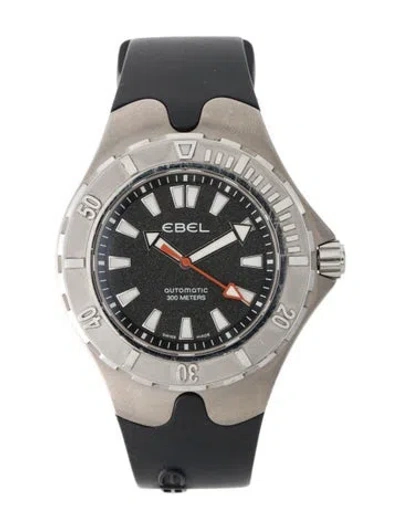 Pre-owned Ebel Sportwave Aquatica 300 Watch In Multi