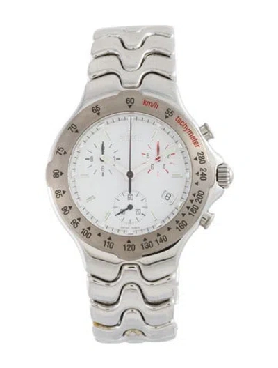 Pre-owned Ebel Sportwave Watch, 40mm In Multicolor