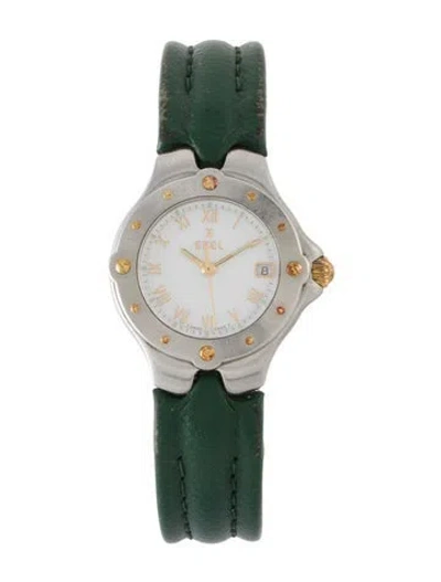 Pre-owned Ebel Sportwave Watch In Multicolor