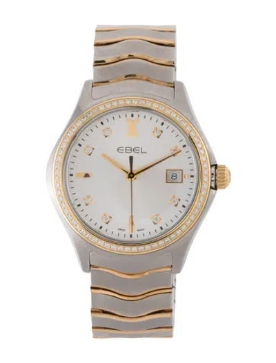 Pre-owned Ebel Wave Watch, 40mm In Multi